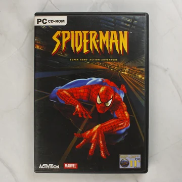Spider-Man PC videójáték tokjának előlapja