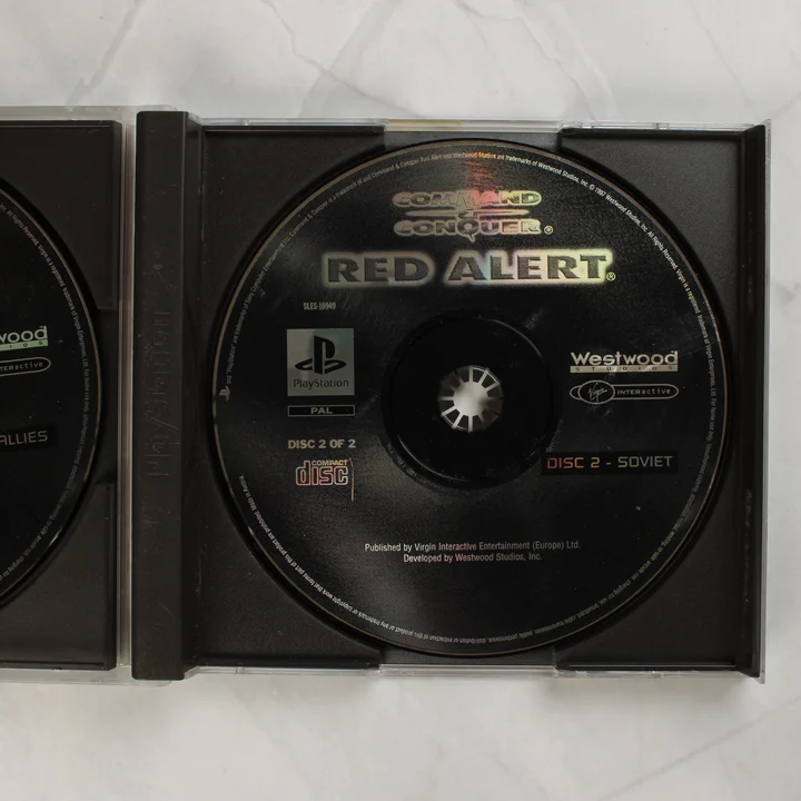 Command & Conquer: Red Alert Disc 2 Soviet lemez