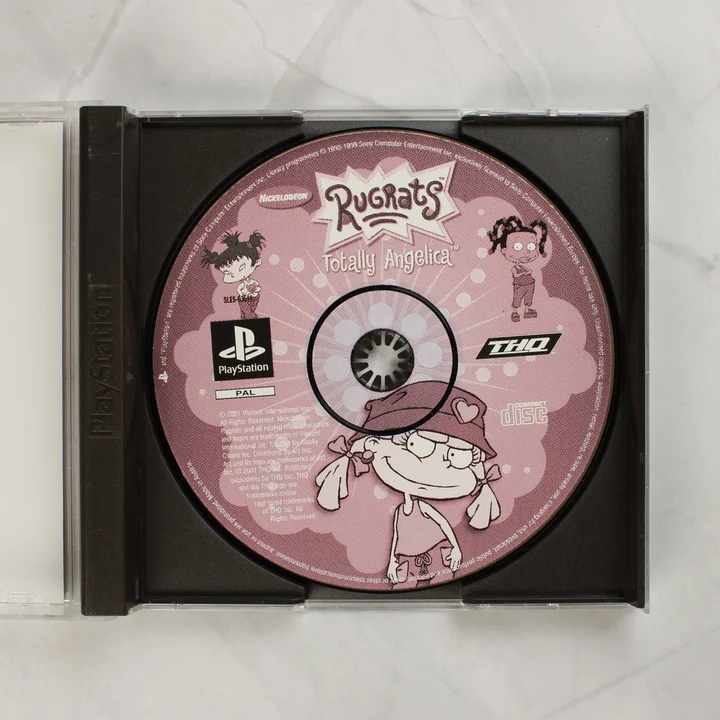 Rugrats: Totally Angelica PlayStation CD lemez