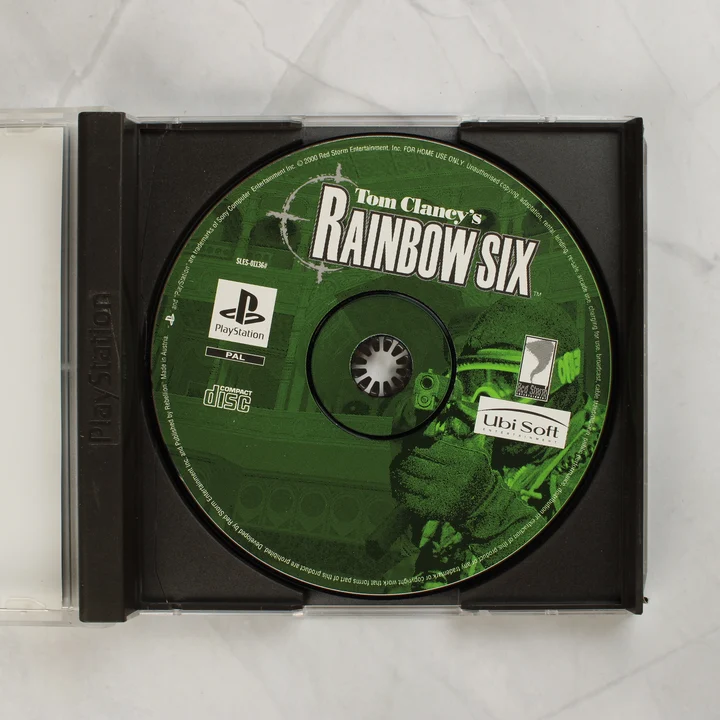 Tom Clancy's Rainbow Six PlayStation játéklemez a tokban