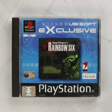 Tom Clancy's Rainbow Six PlayStation játék előlapja a tokban