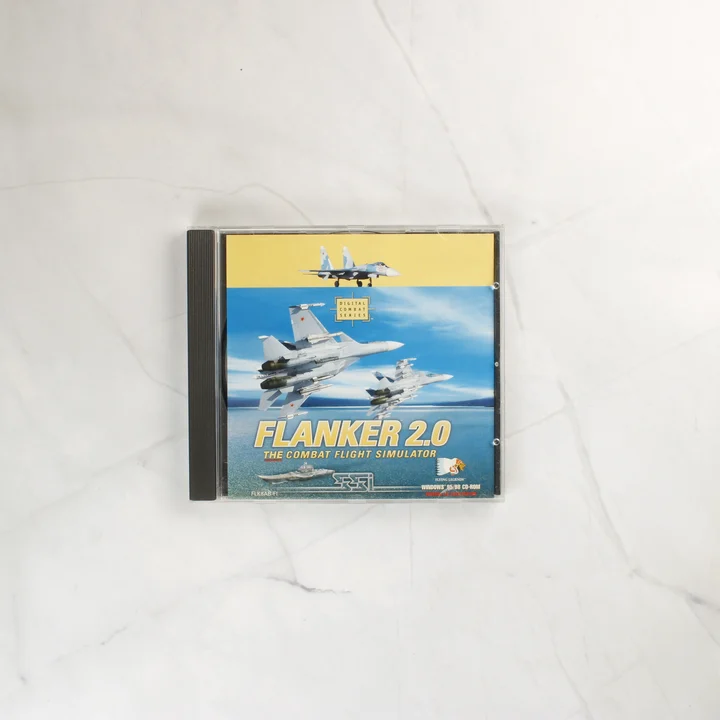 Flanker 2.0 videójáték normál CD-tokban