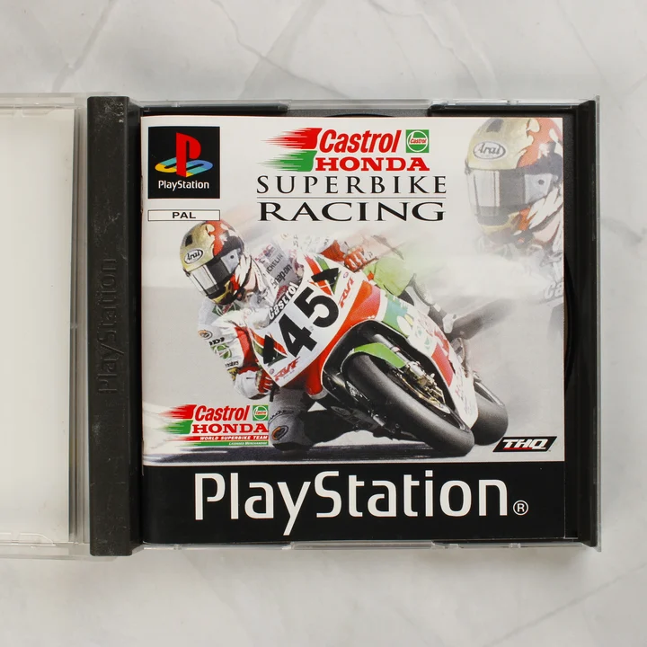 Castrol Honda Superbike Racing nyitott tok borítóval