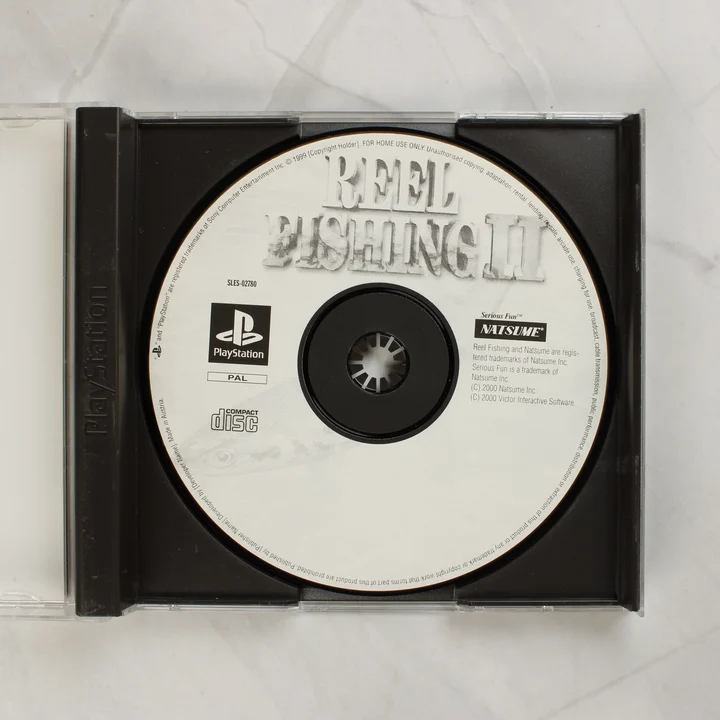 Reel Fishing II PlayStation játéklemez a tokban