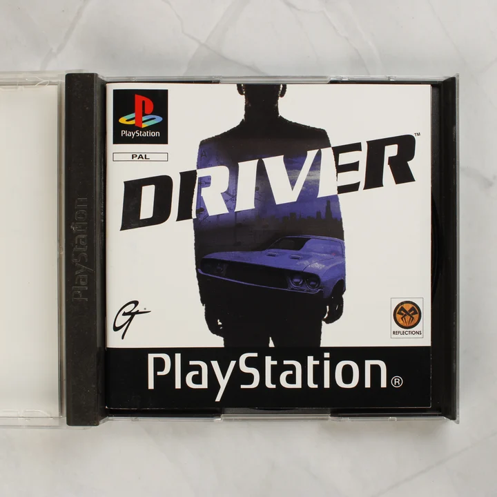 Nyitott Driver PlayStation tok útmutatóval