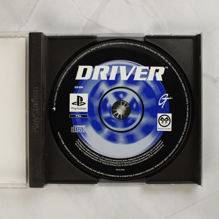 Driver PlayStation játéklemez a tokban