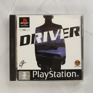 Driver PlayStation játék tokja elölről