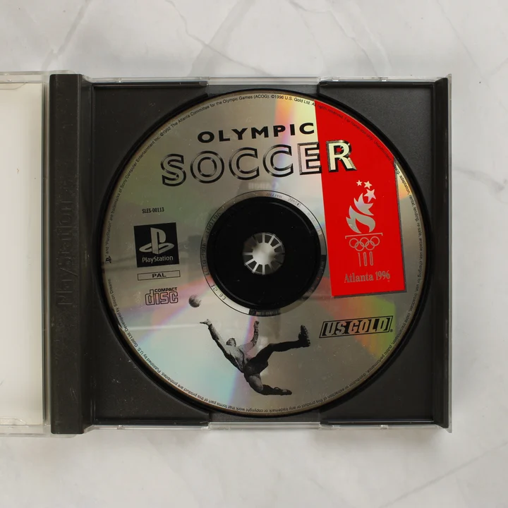 Olympic Soccer játéklemez Olympic Soccer PlayStation CD lemez a tokban