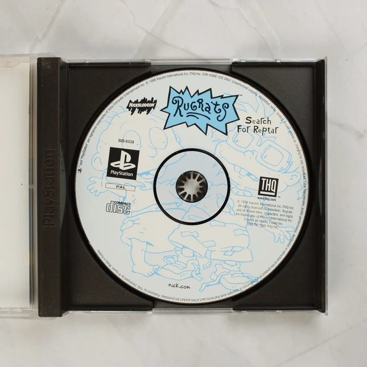 Rugrats: Search for Reptar PlayStation játéklemez a tokban