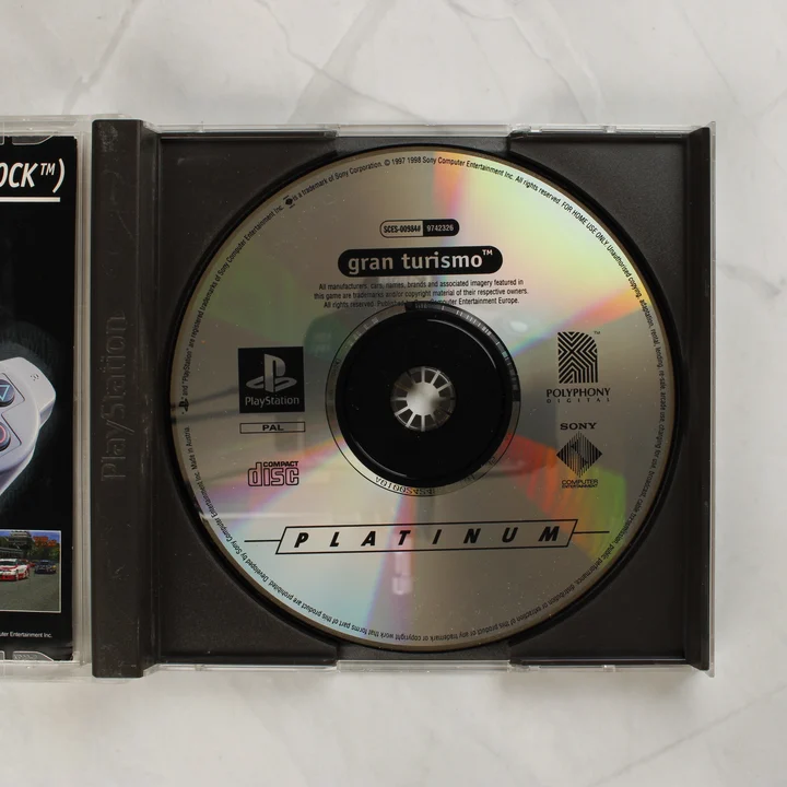 Gran Turismo Platinum PlayStation játéklemez