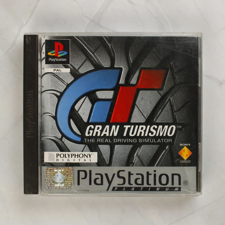 Gran Turismo Platinum PlayStation játék előlapja