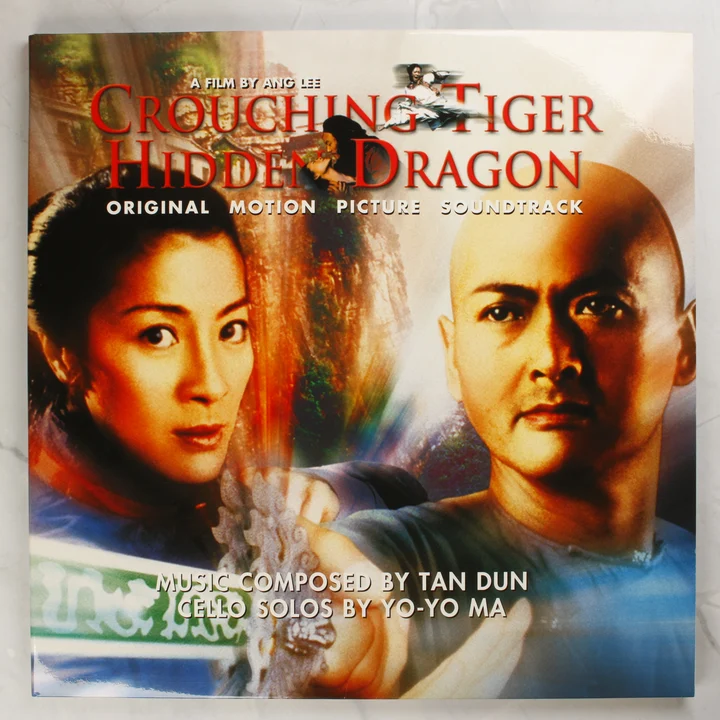 Crouching Tiger, Hidden Dragon filmzene bakelit lemez borítója