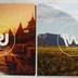 Westworld Season 2 bakelit lemez belső borító tájképekkel