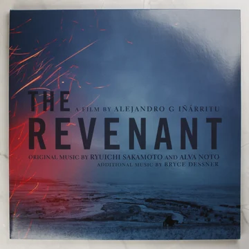 The Revenant filmzene bakelit lemez borító előlapja