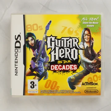 Guitar Hero On Tour Decades Nintendo DS játék elölnézete