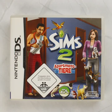 The Sims 2 Apartment Pets Nintendo DS játék előlapi borítója