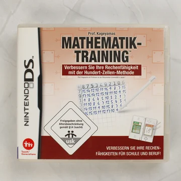 Prof. Kageyamas Mathematik-Training Nintendo DS játék borítója
