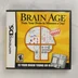 Brain Age Nintendo DS játék tokjának előlapja