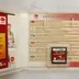 Mario Slam Basketball nyitott tok a cartridge-dzsel és füzettel