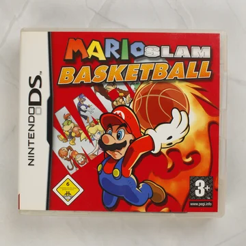 Mario Slam Basketball Nintendo DS játék előlapi borítója