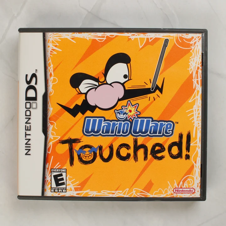 WarioWare Touched! Nintendo DS játék előlapi borítója