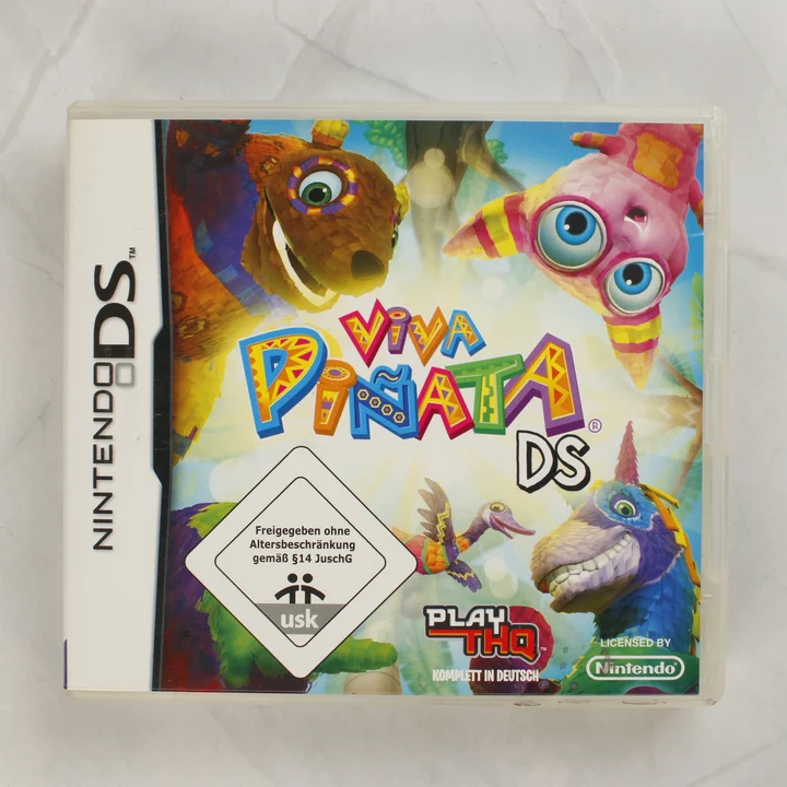 Viva Piñata DS videójáték tokjának előlapja