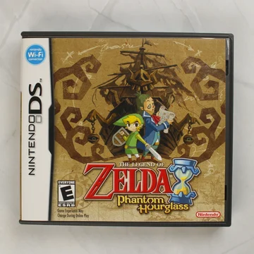 The Legend of Zelda: Phantom Hourglass Nintendo DS játék tokjának előlapja