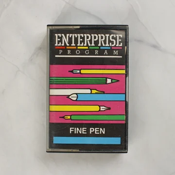 Enterprise Fine Pen szoftver kazetta tokban