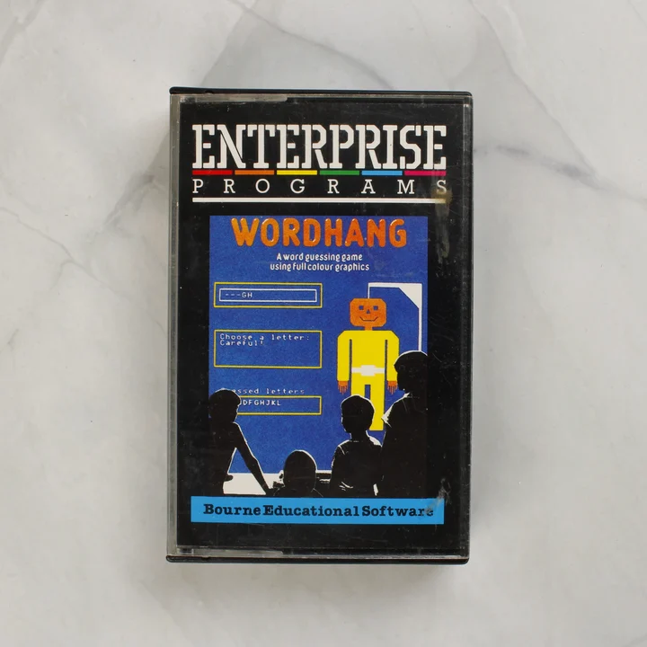Wordhang videójáték kazetta tokja elölről