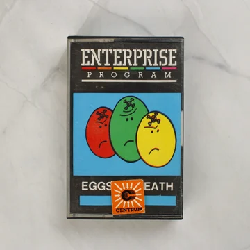 Eggs of Death Enterprise videójáték kazetta tokban