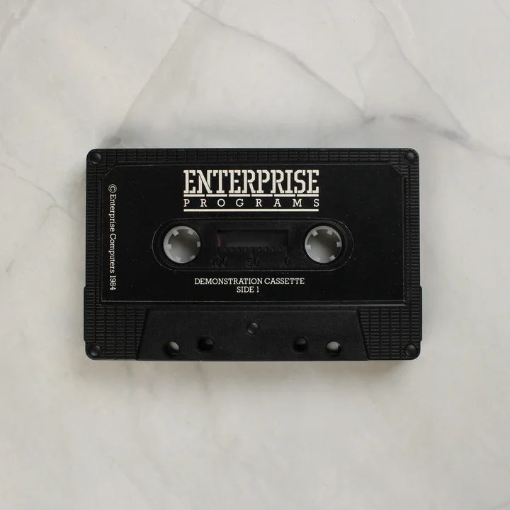 Fekete Enterprise Demonstration Cassette magnetofonkazetta
