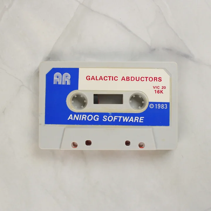 Galactic Abductor VIC-20 magnetofonkazetta