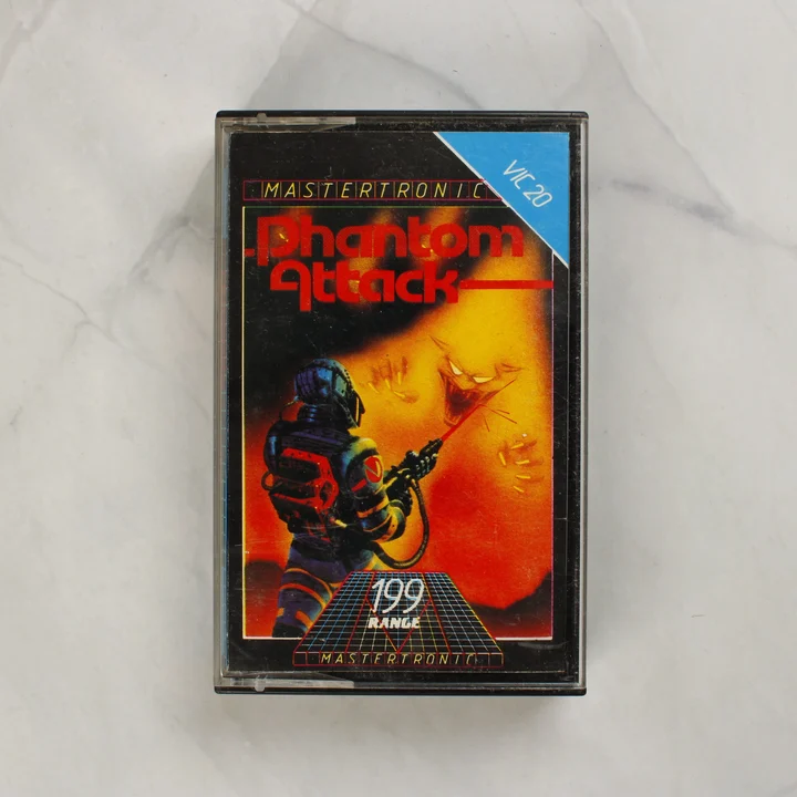 Phantom Attack videójáték tokja elölről