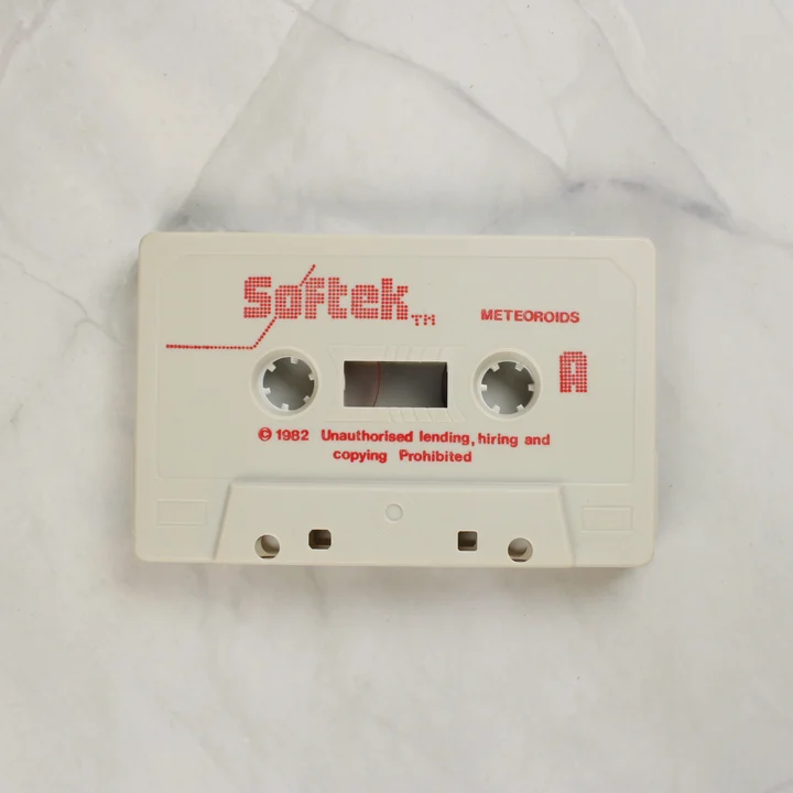 Meteoroids szoftverkazetta ZX Spectrumhoz