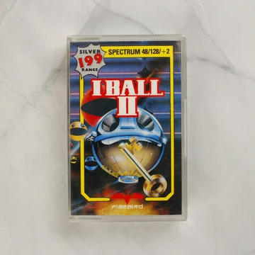 I Ball II ZX Spectrum videójáték kazetta előlapja a tokban