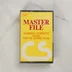 Masterfile ZX Spectrum szoftver sárga borítója műanyag tokban