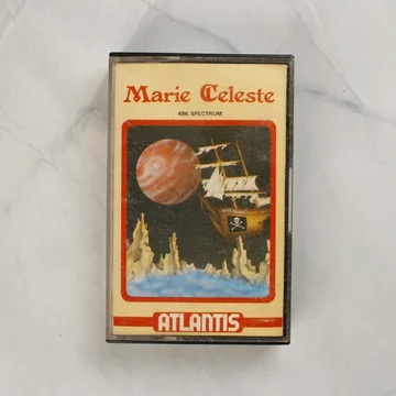 Marie Celeste ZX Spectrum játék kazetta tokban