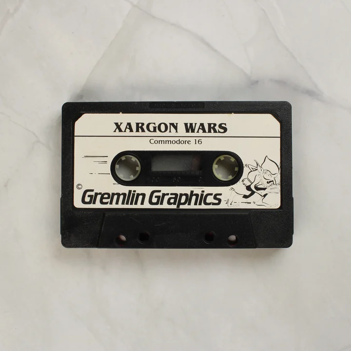 Xargon Wars Commodore 16 adathordozó kazetta
