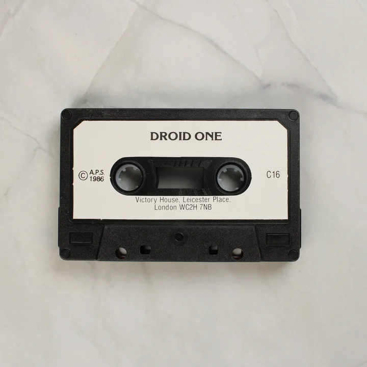 Droid One szoftverkazetta Droid One magnókazetta közelről
