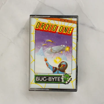 Droid One videójáték kazetta tokja elölről