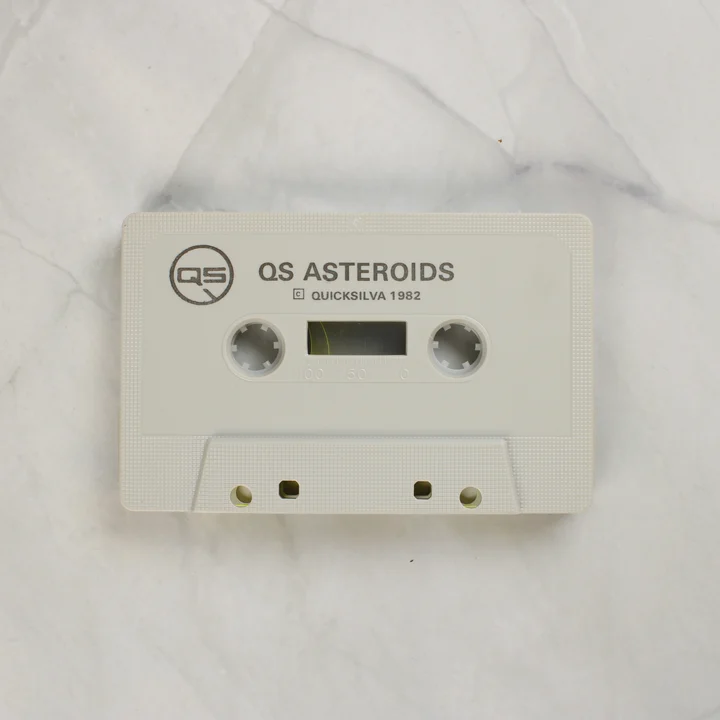 QS Asteroids ZX-81 magnókazetta