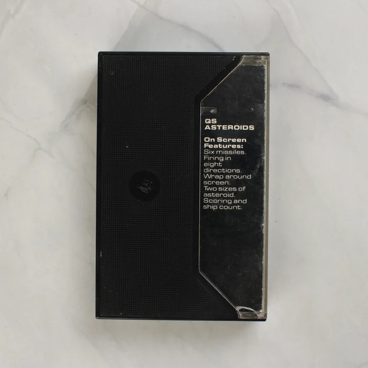 QS Asteroids ZX-81 videójáték tokja hátulról