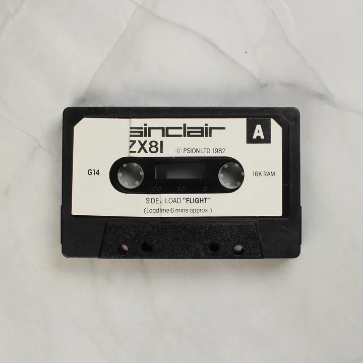 Sinclair ZX81 Flight Simulation magnókazetta