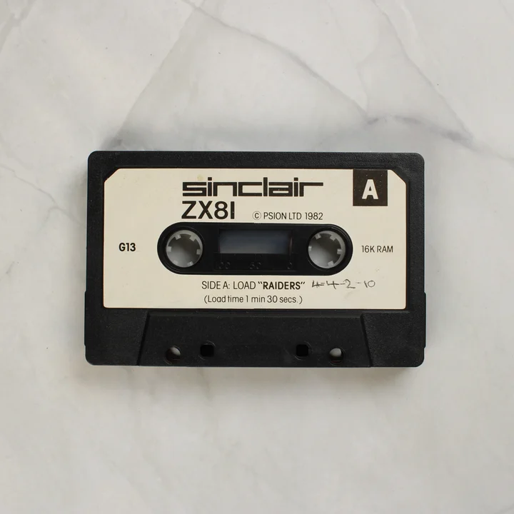 Space Raiders szoftverkazetta Sinclair ZX81-hez