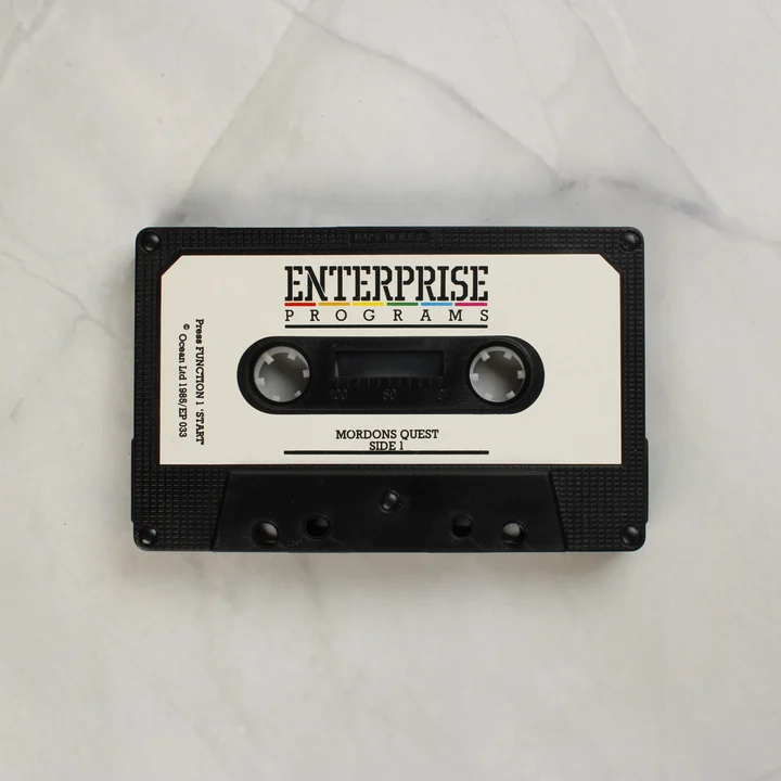Mordon's Quest magnókazetta Enterprise számítógéphez