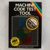 A Machine Code Test Tool szoftver dobozának előlapja ZX Spectrumhoz