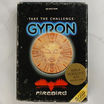 Gyron Gold Edition ZX Spectrum játék dobozának eleje