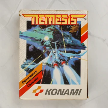 Nemesis Commodore 64 videójáték dobozának előlapja