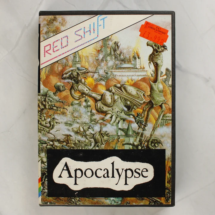 Az Apocalypse videójáték dobozának előlapja
