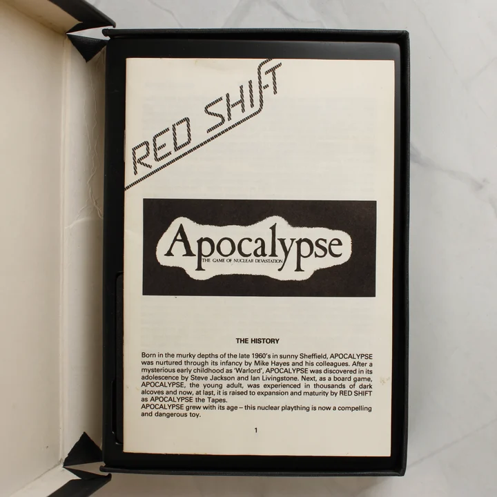 Az Apocalypse videójáték használati útmutatója